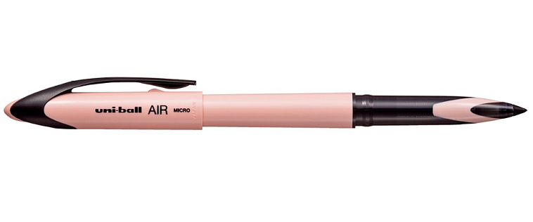 Роллер Uni-Ball AIR UBA-188C-M, 0,5 мм, цвет корпуса песчаный, цвет чернил черный 606x758