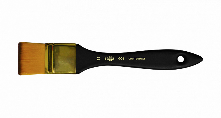 Кисть синтетика №35 флейц Гамма  606x758