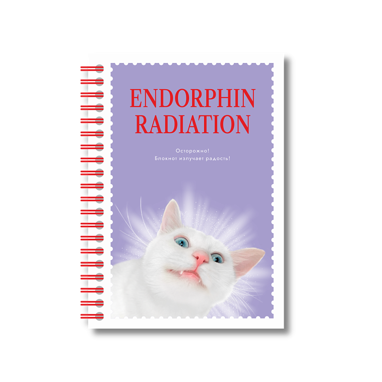 Блокнот "Endorphin radiation" А6 606x758