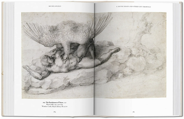Книга "Michelangelo. The Graphic Work" 606x758