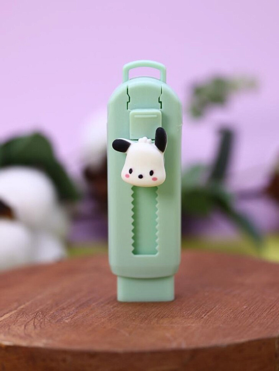 Выдвижной ластик "Little dog", green 606x758