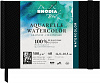 Альбом для акварели Rhodia Touch пейзаж A6  300 г, в твердой обложке Черный