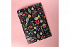Тетрадь в клетку Floral А5 24 л 90 г слоновая кость, сшивка, ламинация 1