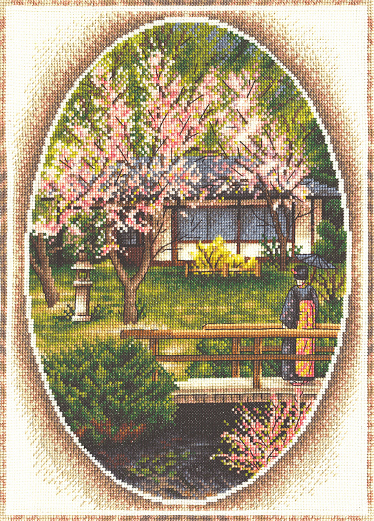 Набор для вышивания PANNA "Японский садик"