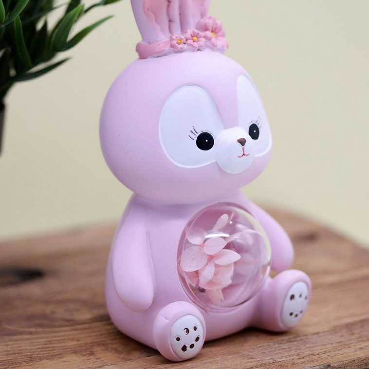 Ночник "Flower bunny", pink