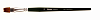Кисть синтетика №14 плоская Pinax "FLAT COMB 274" короткая ручка