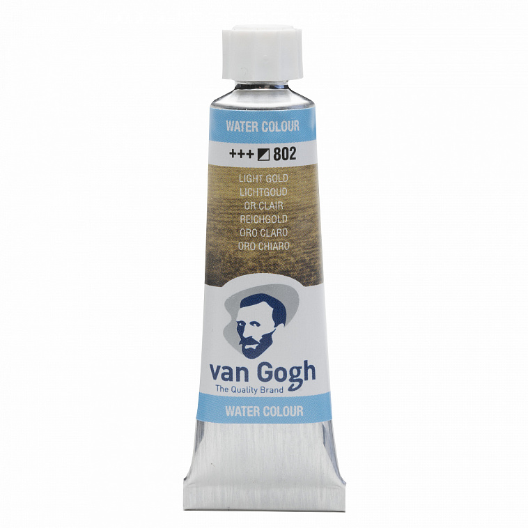 Акварель Talens "Van Gogh" 10 мл Золотой светлый / PW20 / PW15/ PW15 / PW15 606x758