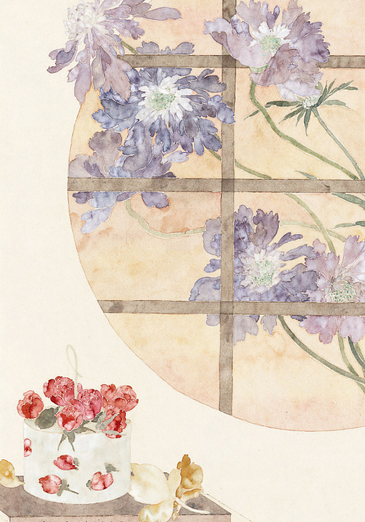 Тетрадь Сумерки. Полевые цветы 2 606x758