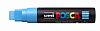 Маркер UNI "POSCA" PC-17K, 15,0 мм, наконечник скошенный, цвет голубой