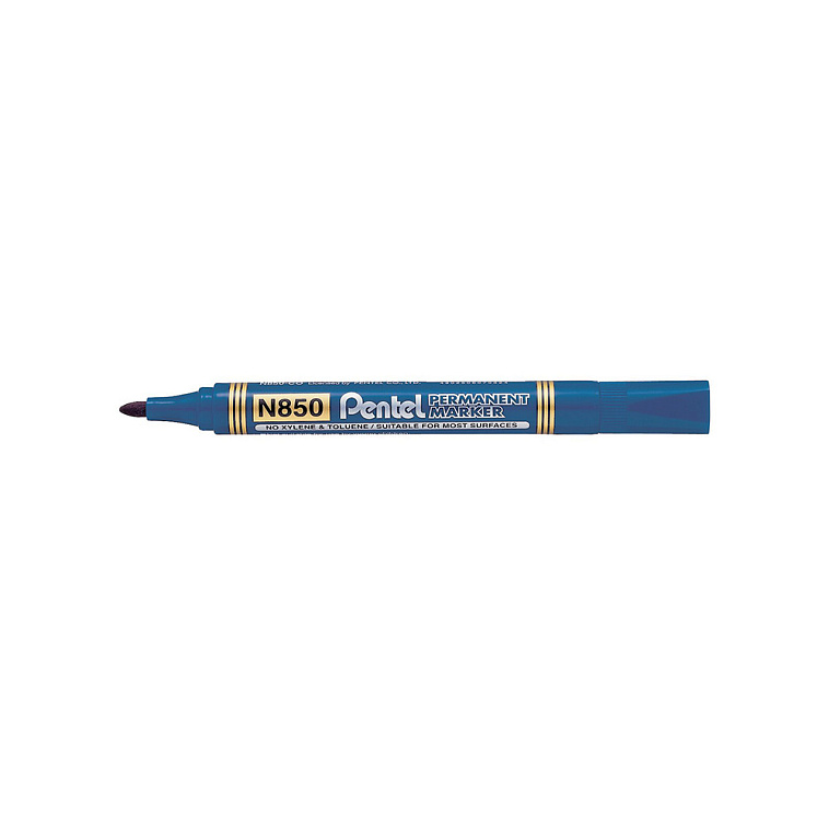 Маркер перманентный Pentel 4,2 мм, пулевидный, синий 606x758