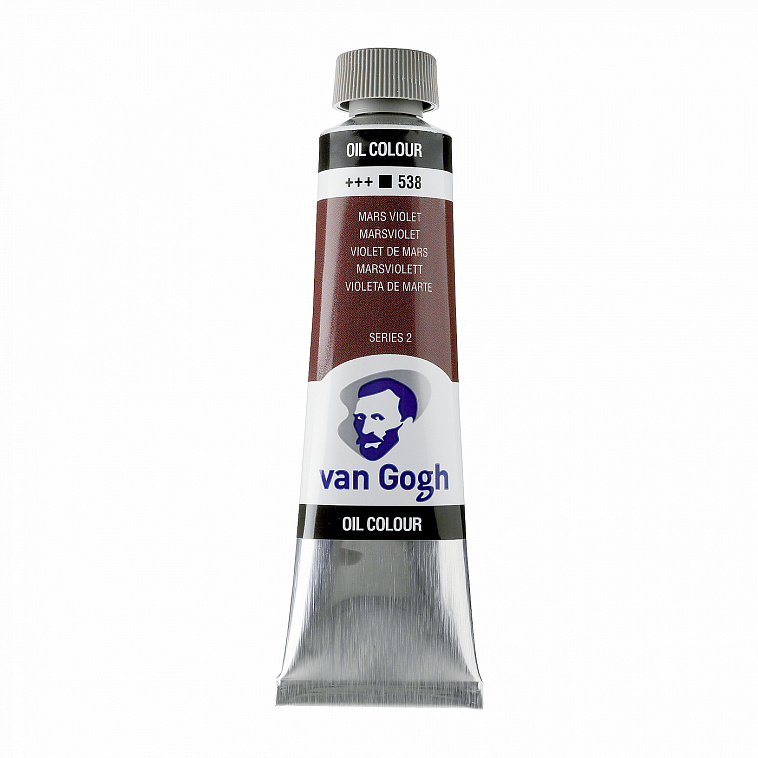 Масло Talens "VAN GOGH" 40 мл Марс фиолетовый  606x758
