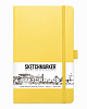 Блокнот для зарисовок Sketchmarker 13х21 см 80 л 140 г, твердая обложка Лимонный 1