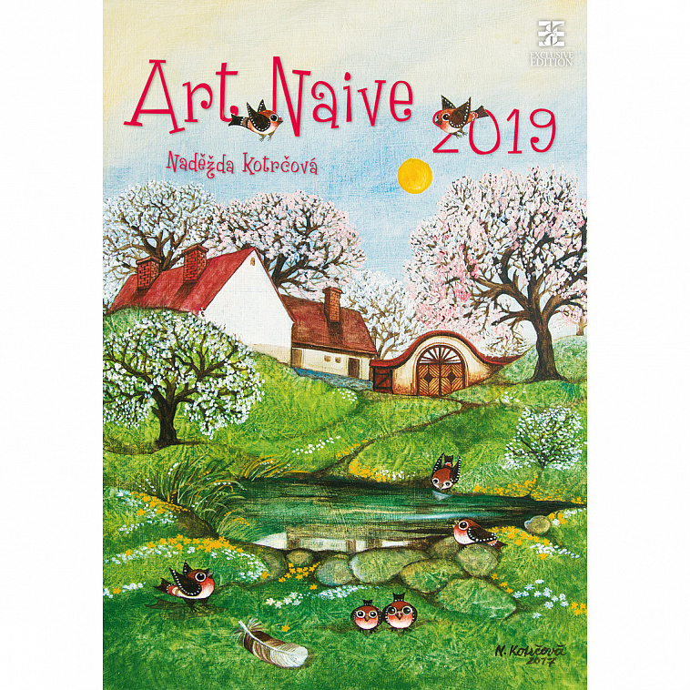Календарь 2019 Art Naive (Наивное искусство) 