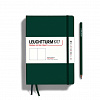 Блокнот без линовки Leuchtturm1917 "Natural Colors" 14,5x21 см 125 л, твердая обложка, цвет:  Зелены