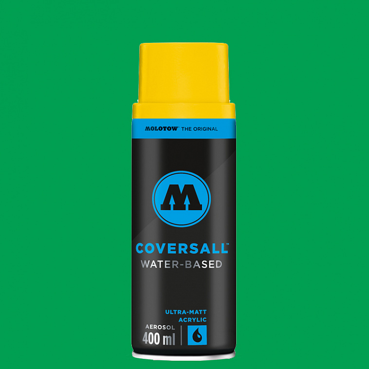 Акрил в аэрозоли Molotow "Coversall" 400 мл, Juice green 606x758