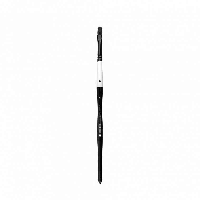 Кисть имитация белки №6 плоская Малевичъ "Blanka" 606x758