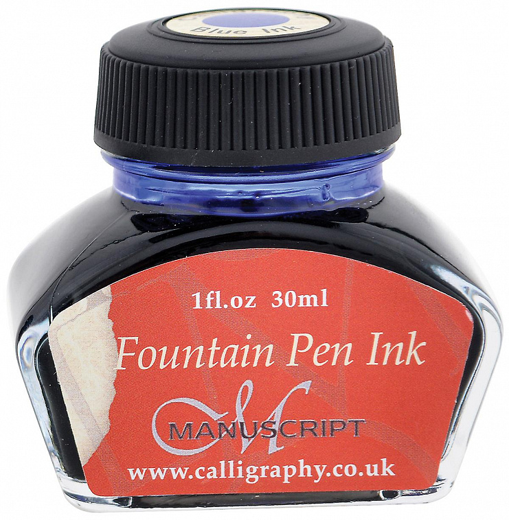 Чернила Manuscript "Fountain Pen" 30 мл, синий 606x758
