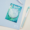 Самоклеящийся блок MESHU "Galaxy", 60 мм, 50 л, европодвес, Mint 2