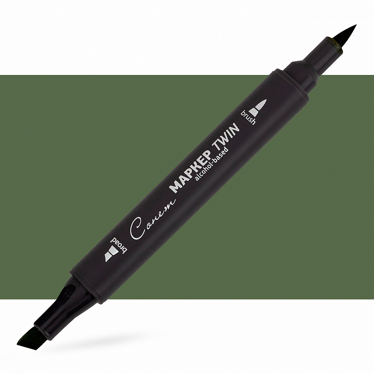 Маркер спиртовой Сонет "TWIN Brush" Омела 606x758