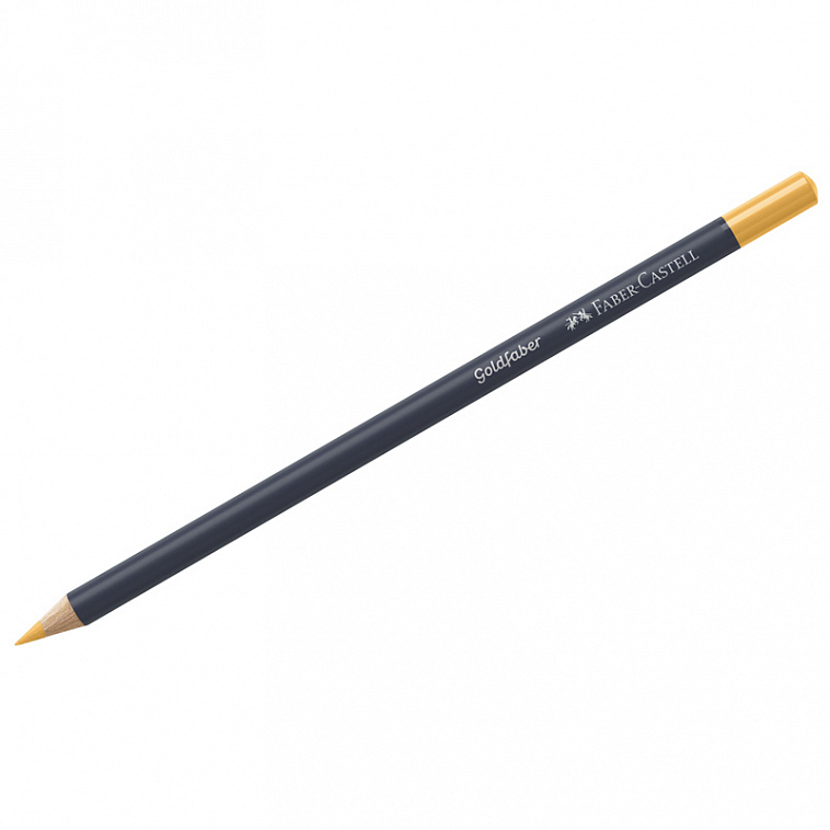 Карандаш цветной Faber-Castell "Goldfaber" цвет 183 светло-желтая охра 606x758
