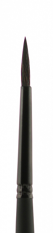 Кисть синтетика №3 круглая Альбатрос "Имитации белки" короткая ручка 606x758