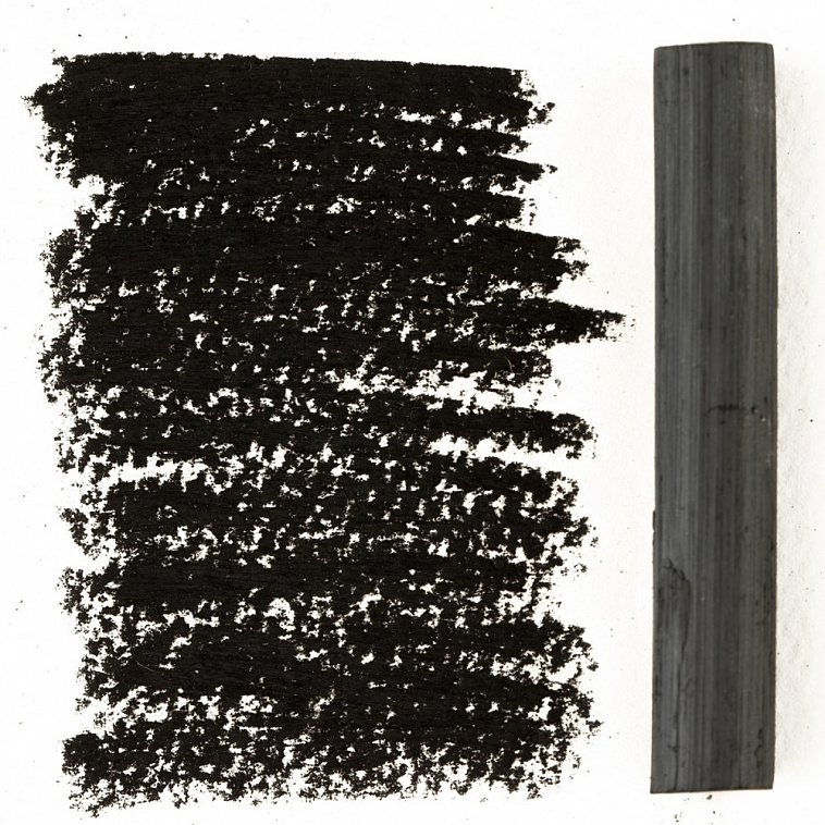 Набор сухих графических материалов "Ладога" соус черный, 3 мелка
