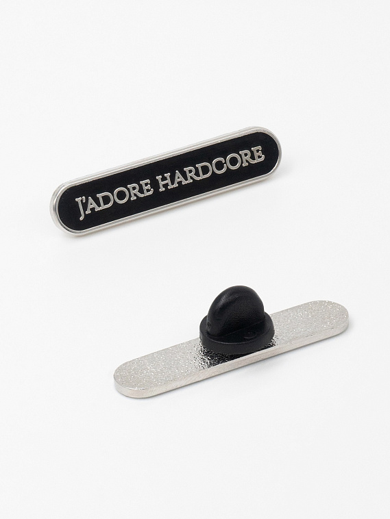 Значок эмалированный "J'adore Hardcore" 606x758