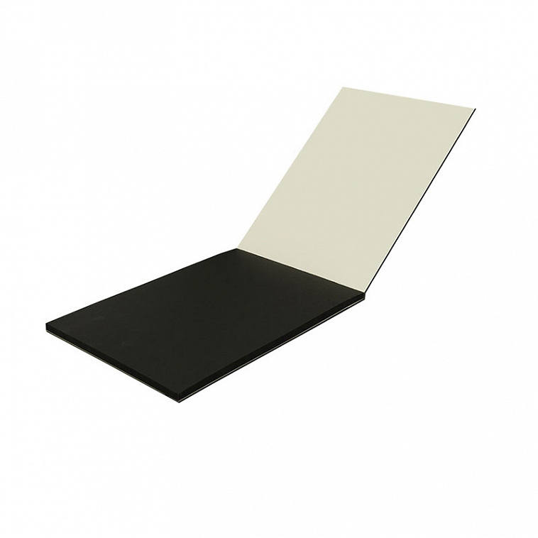 Альбом-склейка для смешанных техник Clairefontaine "Paint'ON Noir" А5 20 л 250 г, черный 606x758
