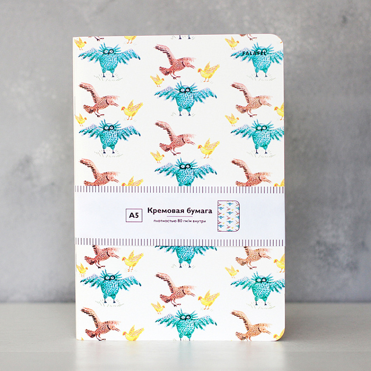 Блокнот FALAFEL BOOKS А5 Owls 606x758
