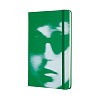 Записная книжка в линейку Moleskine "LE Bob Dylon" Large 130х210 мм 240 стр., обложка зеленая 2