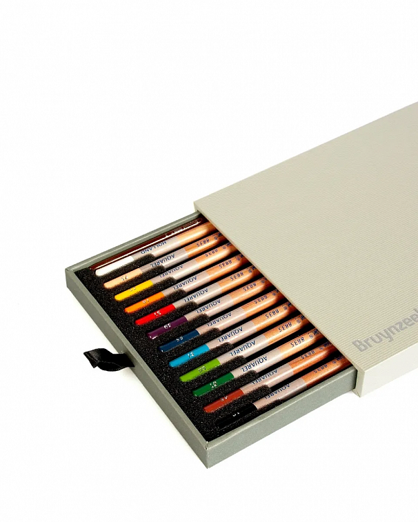 Набор цветных карандашей акварельных Bruynzeel "Design" 12 цв