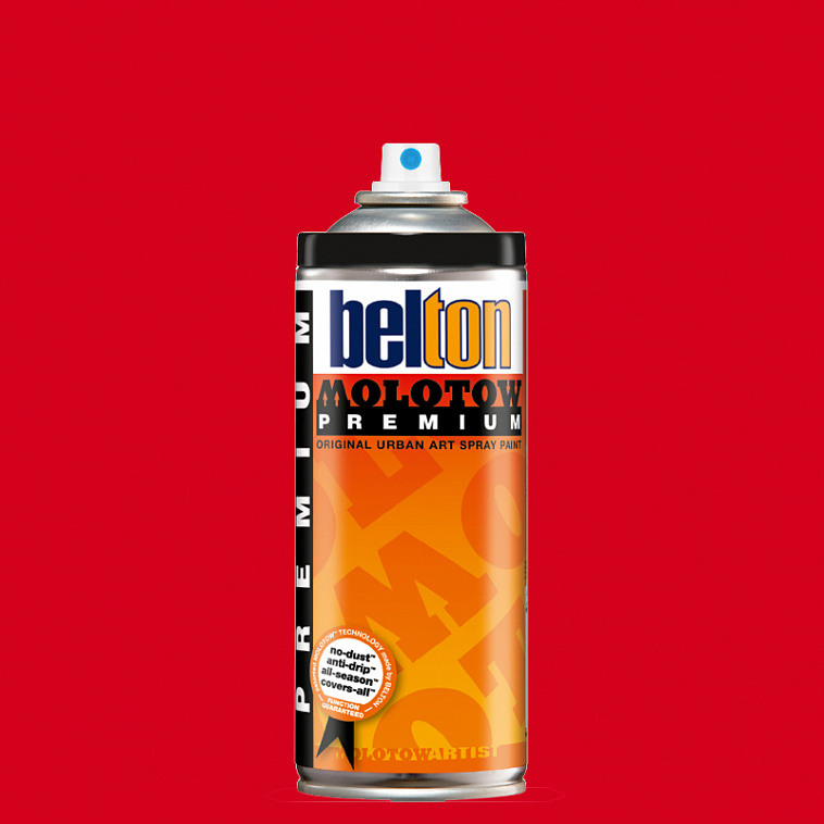 Аэрозольная краска Molotow Premium "belton" 400 мл  #239 TRANSPARENT КРАСНЫЙ 606x758