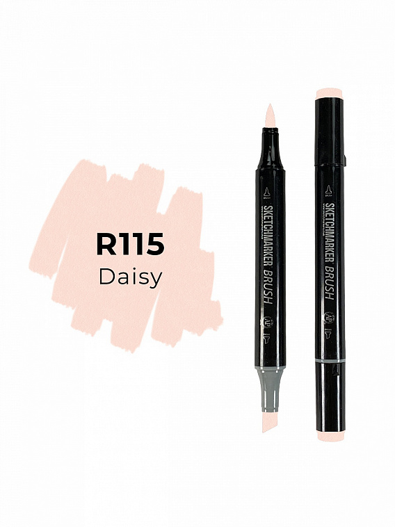 Маркер двухсторонний на спиртовой основе Sketchmarker Brush Цвет Маргаритка 606x758