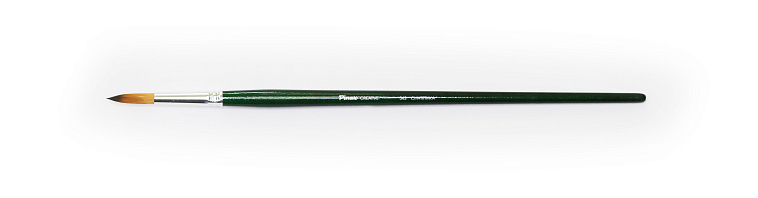 Кисть синтетика №20 круглая Pinax "CREATIVE 342" длинная ручка 606x758