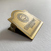 Зажим для бумаги Potentate 4х4,4 см, латунь 2