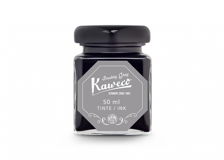 Чернила Kaweco 50 мл стекло, серый дымчатый 606x758