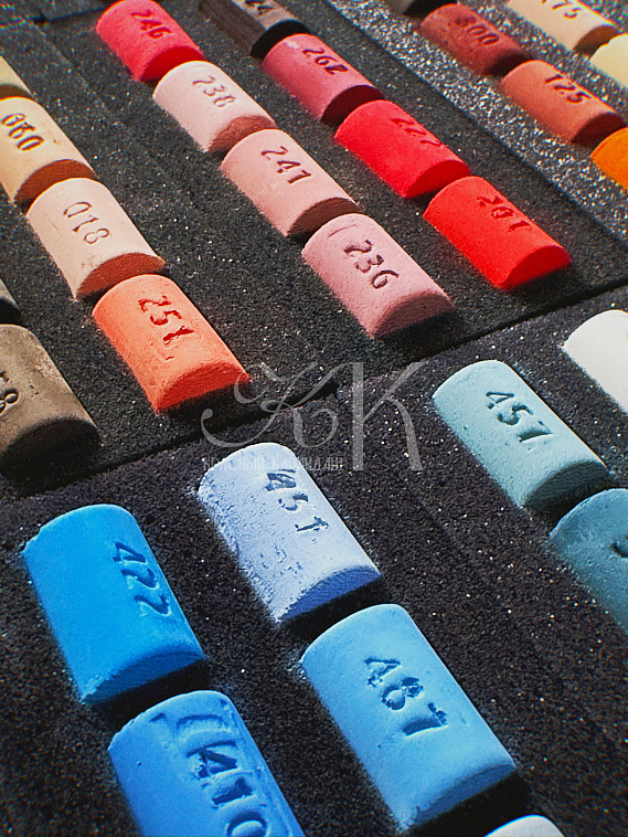 Набор пастели сухая Гамма 120 цв., половинки, картон.упак. 606x758