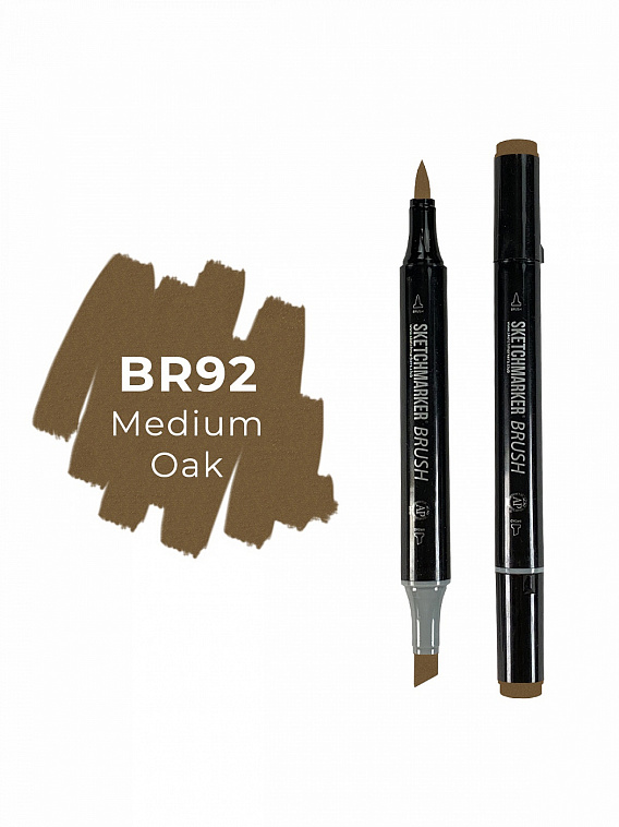 Маркер двухсторонний на спиртовой основе Sketchmarker Brush Цвет Дуб 606x758
