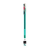 Ручка гелевая с черн "хамелеон" Hybrid Dual Metallic 1,0 мм,светло-зеленый+ металлик синий & красный