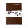 Скетчбук для маркеров Sketchmarker "MARKER LINE" 14,8х21 см 44 л 160 г твердая обл, темно-коричневый