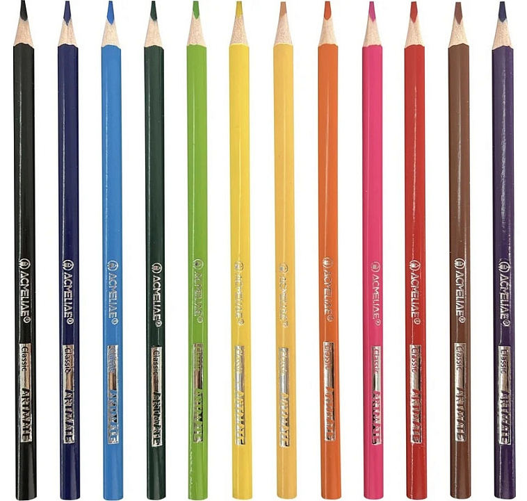 Набор карандашей цветных ACMELIAE "Artmate" 5 в 1, 60 цв 606x758