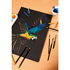 Альбом-склейка для смешанных техник Clairefontaine "Paint'ON Noir" А5 20 л 250 г, черный 5