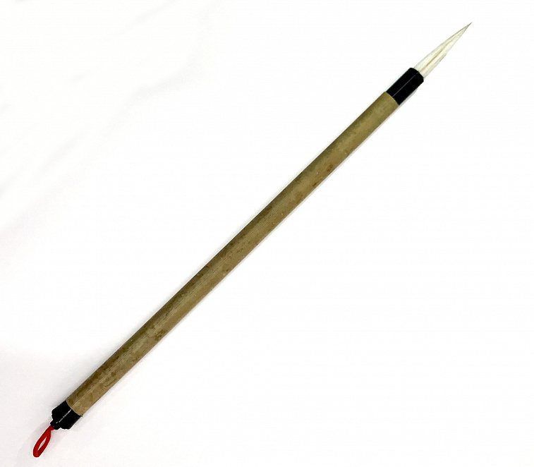 Кисть для каллиграфии WB-121, волос смешанный, ручка бамбуковая