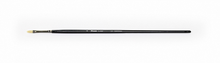 Кисть синтетика №4 овальная Pinax "Classic" длинная ручка 606x758