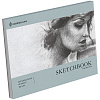Скетчбук-склейка для графики и эскизов Greenwich Line "Graphics. Graceful girl" А5 40 л 160 г