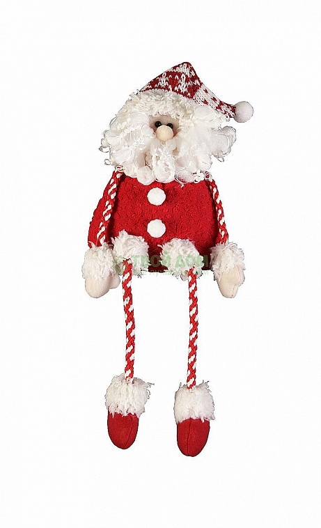 Игрушка новогодняя Mister Christmas Мягкая игрушка Дед Мороз