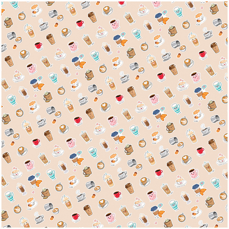 Упаковочная бумага глянцевая MESHU "Energy boost" 70*100 см, 90 г 606x758