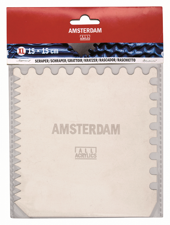 Шпатель металлический Talens "Amsterdam" 15*15 см 606x758