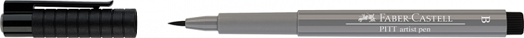 Ручка капиллярная Faber-Castell "Pitt artist pen" B, холодный серый 3 606x758