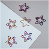 Скрепки фигурные Meshu "Stars" 25 мм, 6шт., пакет с европодвесом 4